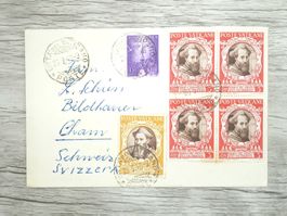 TR70 Enveloppe + Timbre Vatican 1948