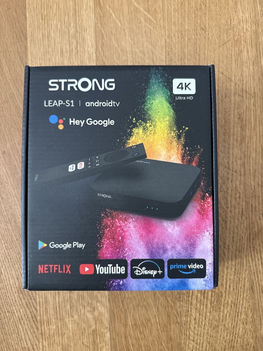 Multimediaplayer & Streamer: Android TV Box - Strong LEAP S-1 – Neu und originalverpackt aus Rorbas von D4NG1A