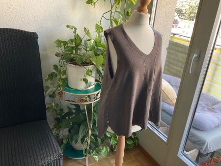 Très sympa tunique/pull Lagenlook BOHEMIA, plus court devant