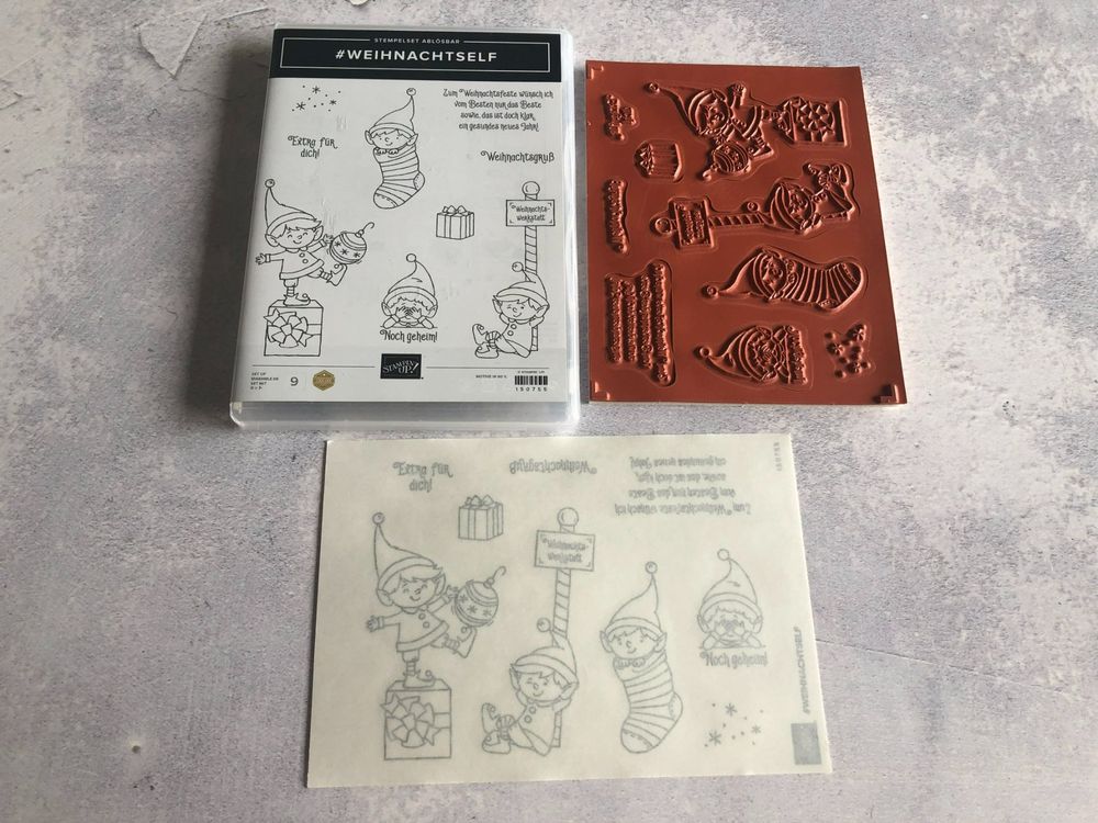 #Weihnachtself - Stampin Up A (Neu (gemäss Beschreibung)) in Neukirch ...