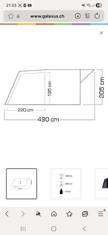 Tende : Trevolution Castello 4 – Usato da Winterthur venduto da jas_ygr6 3