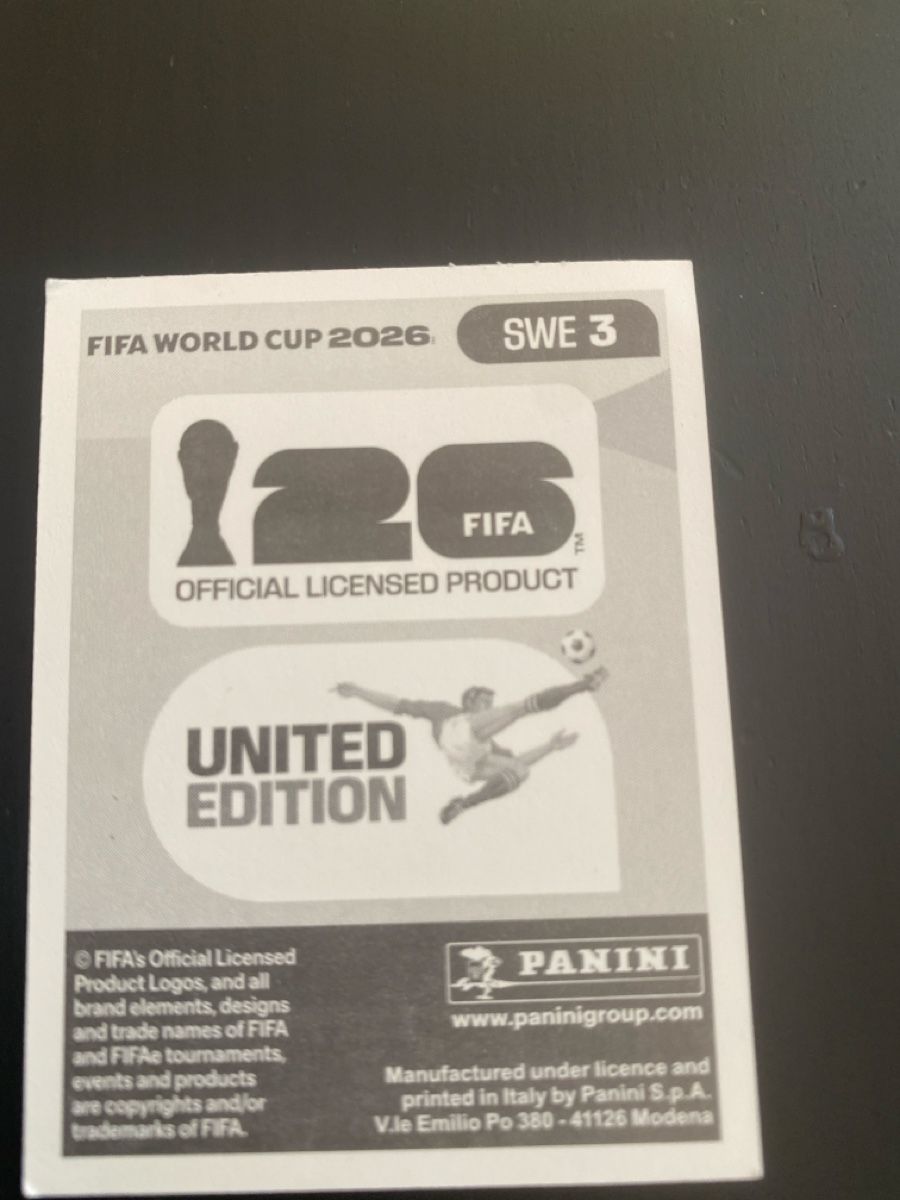 Panini Cartes à collectionner: PANINI SWE 3 – D'occasion à Baden par Dunkelheit 1