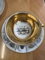 Antike Tasse & Untertasse Zeh Scherzer Lindau im Bodensee