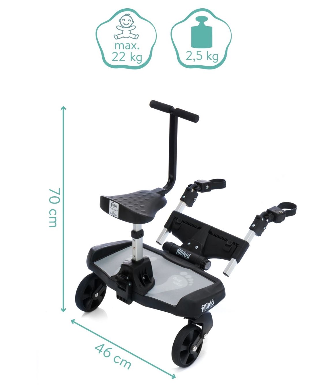 Fillikid Accessoires pour poussettes: Fillikid Buggy Board – D'occasion à Baar par Fund_St 5