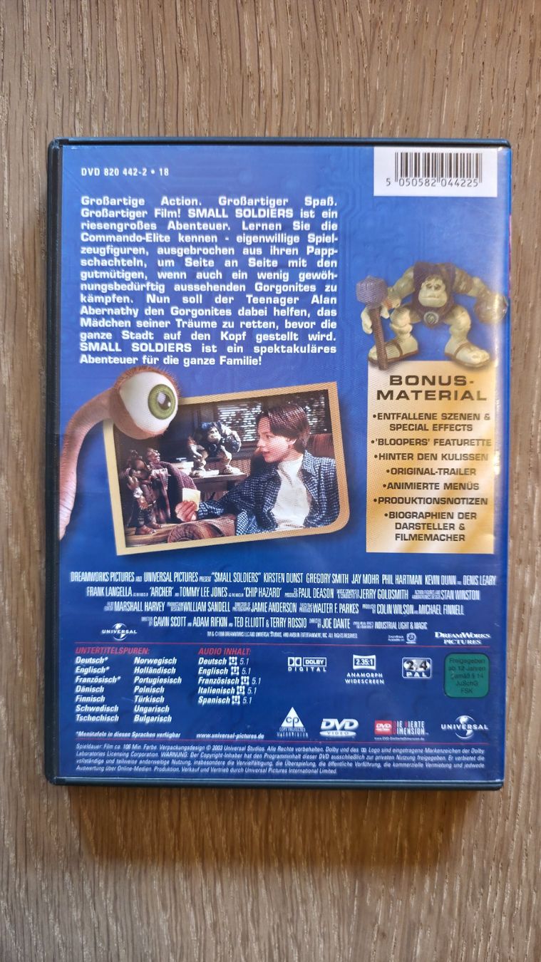 Alle DVDs: DVD / Filme / Small Soldiers / OVP – Neu (gemäss Beschreibung) aus Sirnach von TheMrFreeman 1