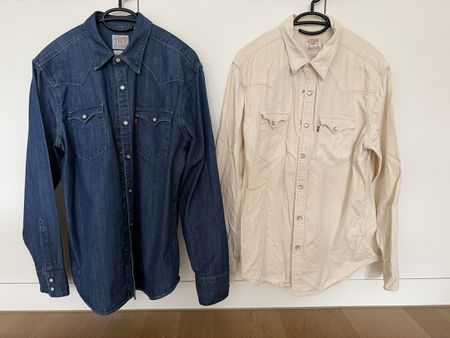 Camicie Levi's Western taglia L lotto 2 pezzi