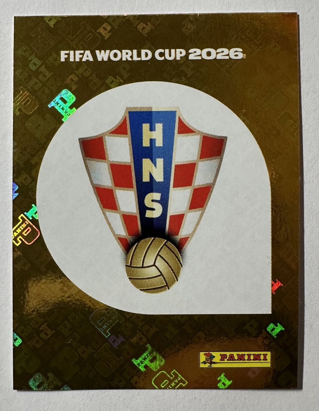 Panini Carte collezionabili: Panini Sticker WM 2026: CRO 1 – Nuovo (secondo la descrizione) da Rubigen venduto da rofi100