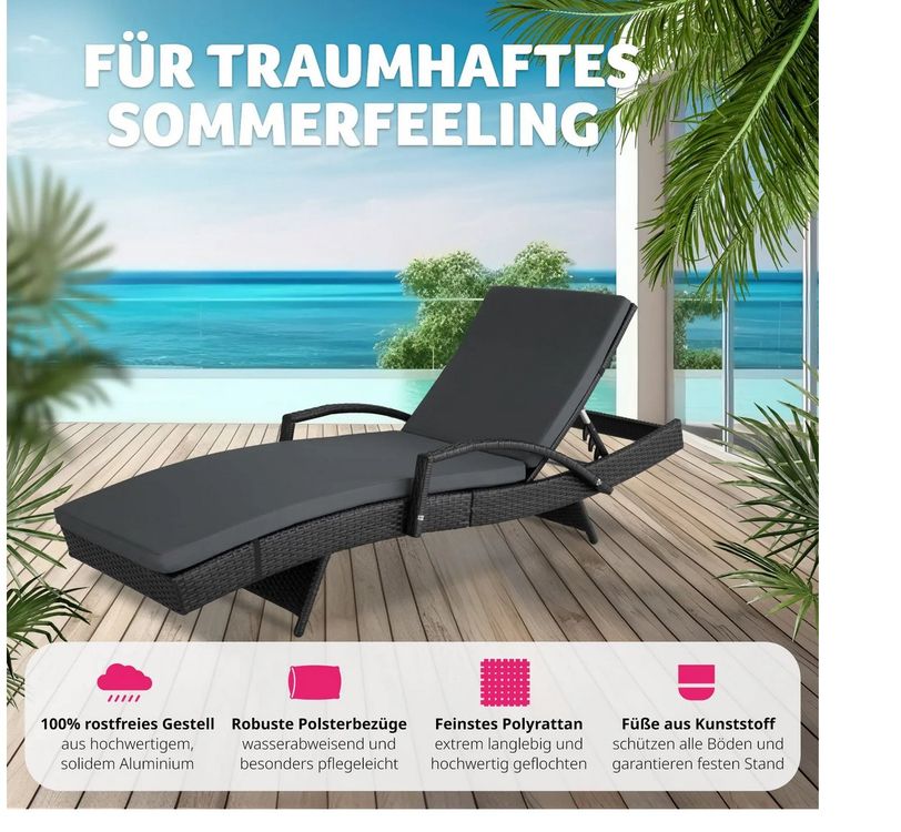 Faszinierend Sonnenliege Danisches Bettenlager Ebenbild