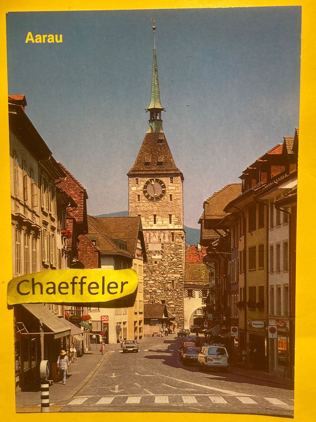 Cartes postales: Aarau, Altstadt – D'occasion à Zürich par Chaeffeler