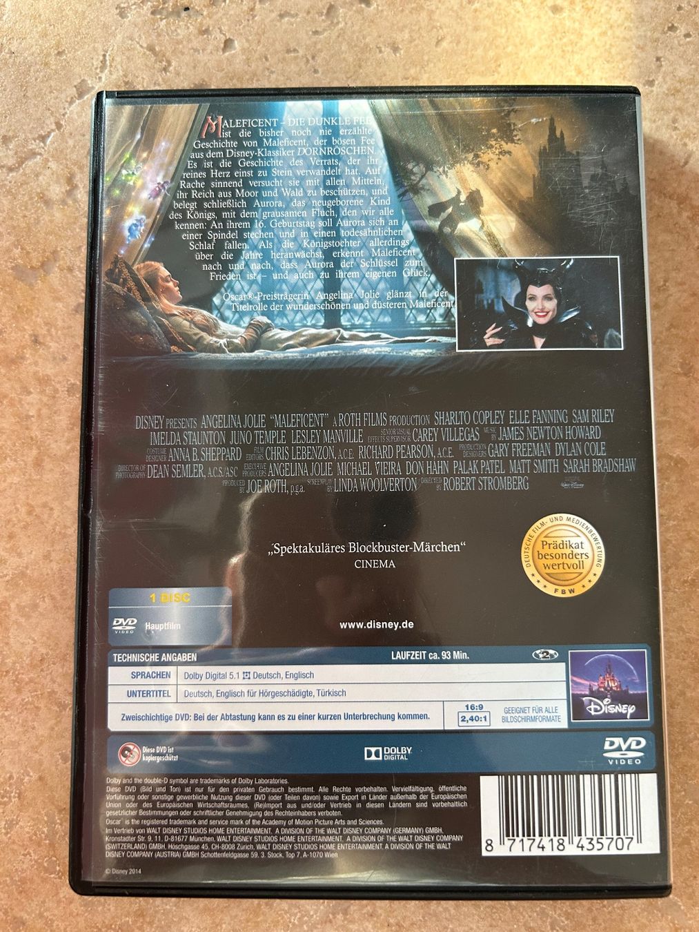 Tous les DVDs: Maleficent: Die Dunkle Fee - DVD – D'occasion à Oberkulm par angela_05 1
