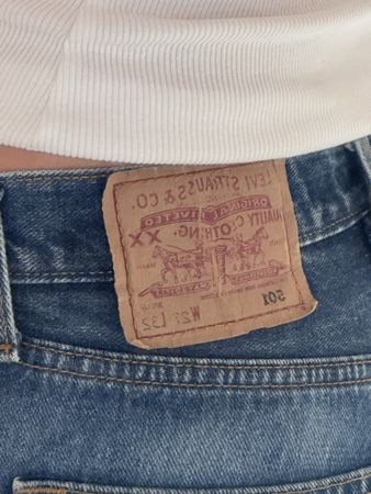 Vintage Levi‘s 501 Jeans dark blue