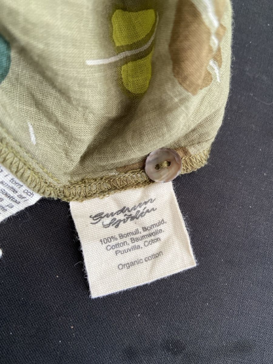 Gudrun Sjöden Camicette: Südwind Bluse, Grösse XXL, Baumwollstoff mit Blattmuster – Nuovo (secondo la descrizione) da Villmergen venduto da Savogin 3