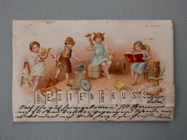 ANTIKE ANSICHTSKARTE DIE STÄNDE 1902
