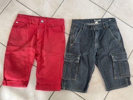 2 H&M Jeans Shorts Gr.152