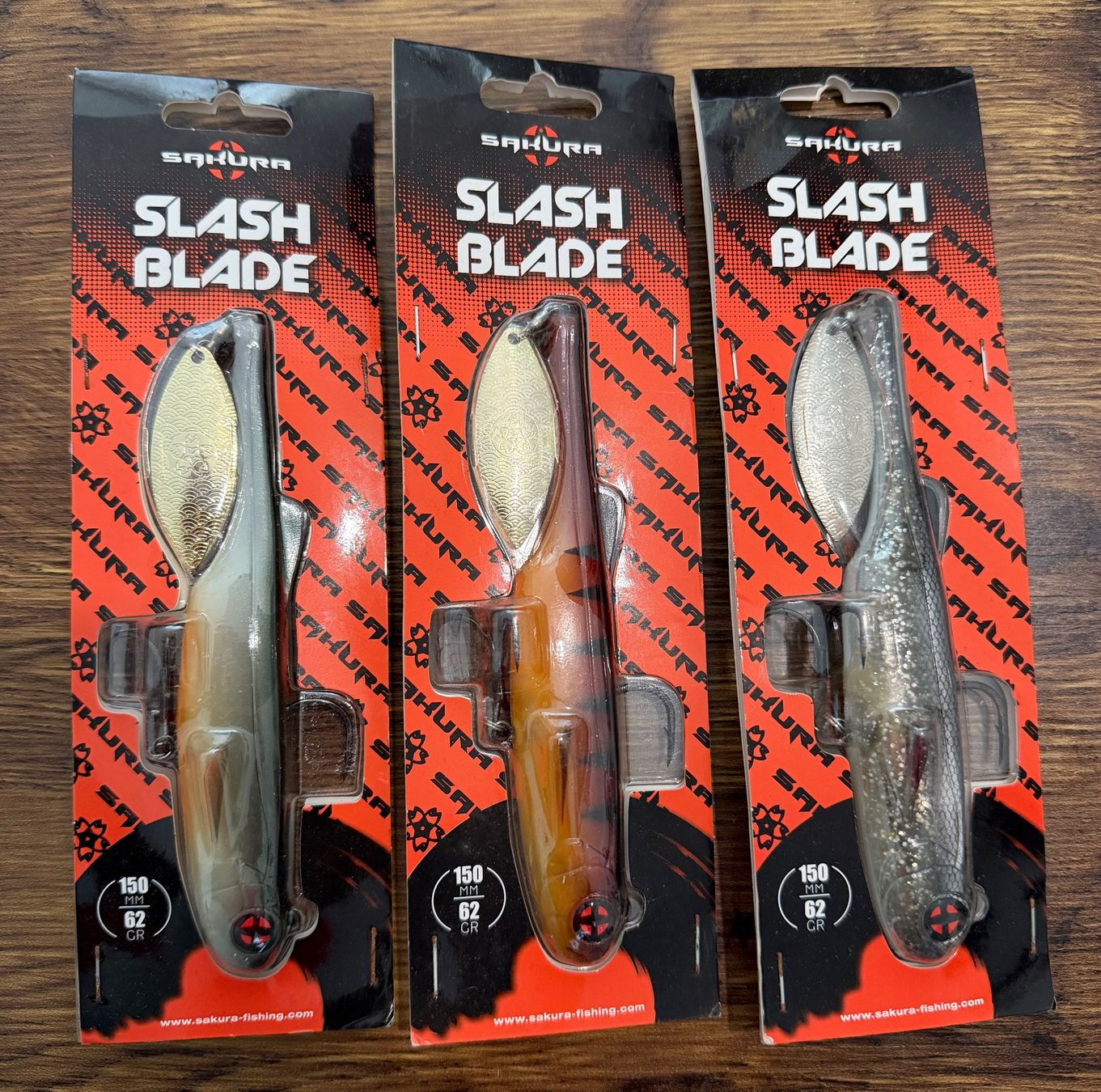 Esche: Sakura Slash Blade 3er Set 15 cm - Set 2 – Nuovo e nell'imballaggio originale da Widnau venduto da Fishingtackle_Oggy