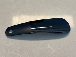 Schuhlöffel 👞 Kompakt Premium (16 cm) – Schwarz