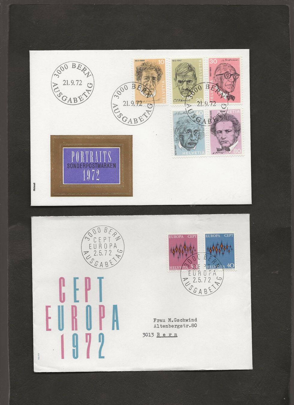 Tutti i francobolli: Schweiz 16 FDC 1972 bis 1975 – Usato da Au ZH venduto da xelagreb01 8