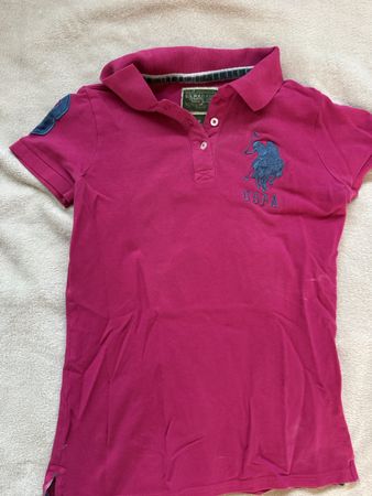 US Polo Ass. Poloshirt Gr. S Pink 