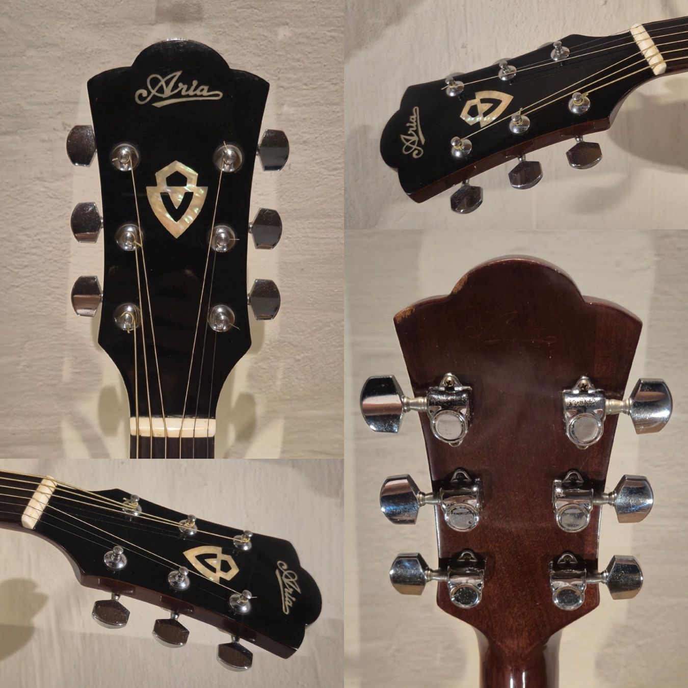 Aria Musikinstrumente: Jumbo Western Gitarre Aria 9260 – Gebraucht aus Winterthur von NorrSydGuitars 3