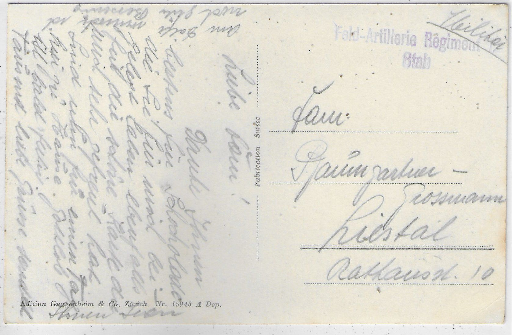 Cartoline postali: Hotel Kreuzstrasse - Märstetten – Usato da Ettingen venduto da Kartenplanet 1
