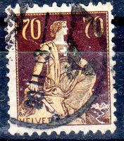 HELVETI MIT SCHWERT 70 RP GESTEMPELT ERHALT SIEH SCAN -107