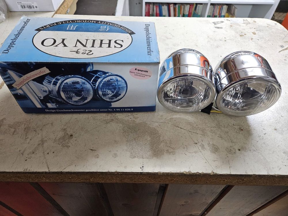 4x NSU TT TTS Prinz 1000 Scheinwerfer Umrüstung EU US Mit E Prüfzeichen NEU