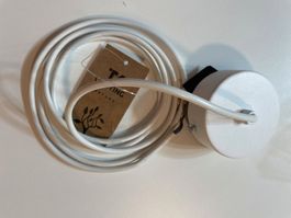 3x TK Lighting Hängelampe, weiss, neuwertig, E27, Top!