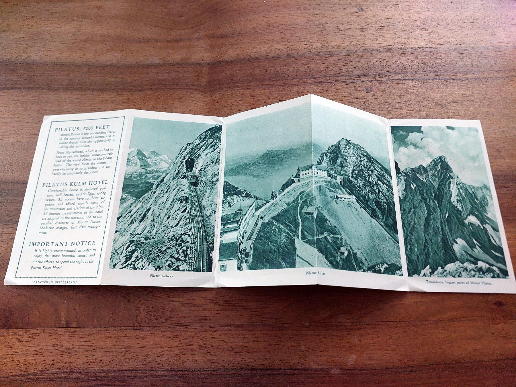 Revues & Magazines: Ephemera - Pilatusbahn – D'occasion à Schönenwerd par Steidi 3