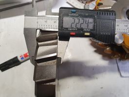 Scheibenfräser Nutenfräser 125,5x22,24 mm
