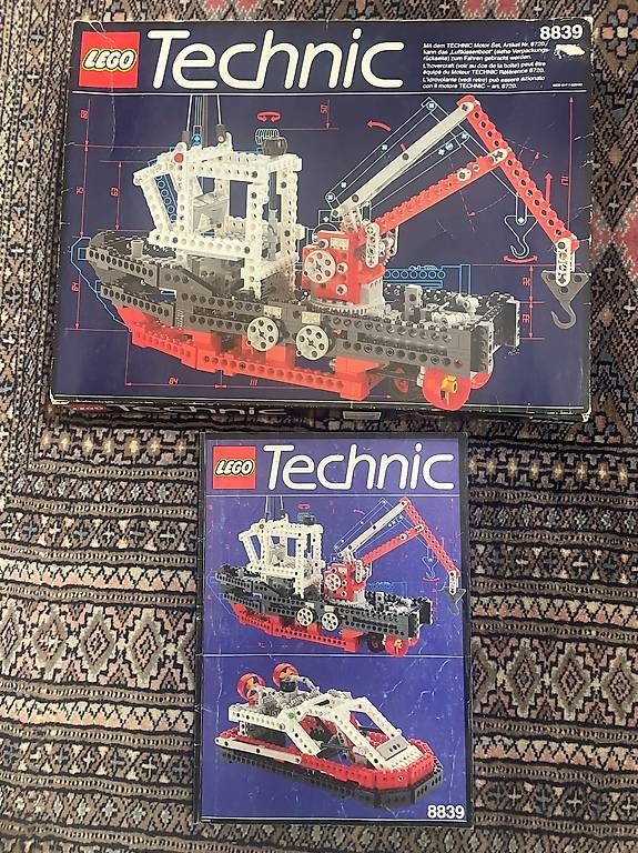 Lego Kit di costruzioni: Lego Technic Bergungsschiff 8839 in der Originalverpackung – Usato da Willerzell venduto da Eluchs 1
