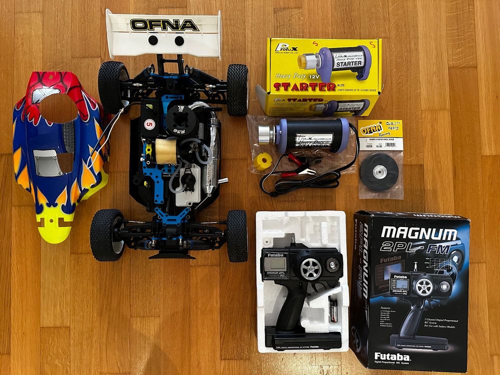 OFNA Racing MBX Ultra Comp 1/8Sc 4WD Nitro Buggy + Zubehör (Gebraucht ...