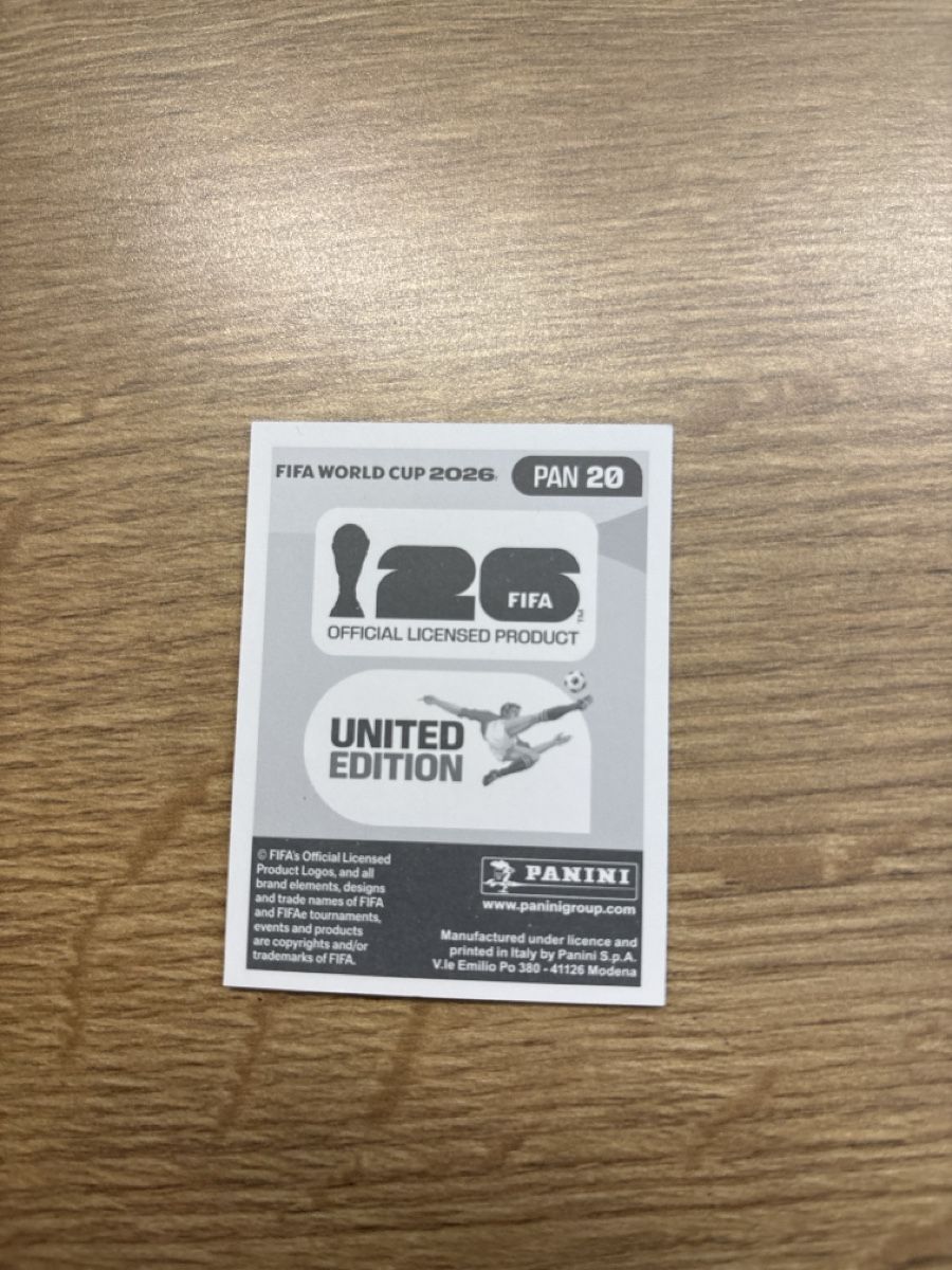 Panini Carte collezionabili: Panini Fifa WM 2026, PAN 20 – Nuovo (secondo la descrizione) da Niederwil AG venduto da pat_l6fn 1