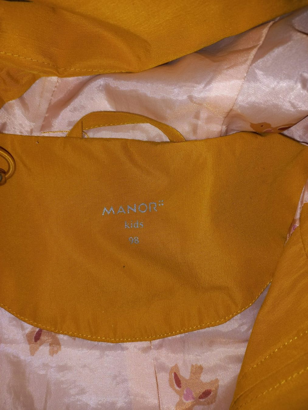 Manor Giacche & Cappotti: Übergangsjacke Gr. 98 gelb – Usato da Schönenberg ZH venduto da YesSt 2