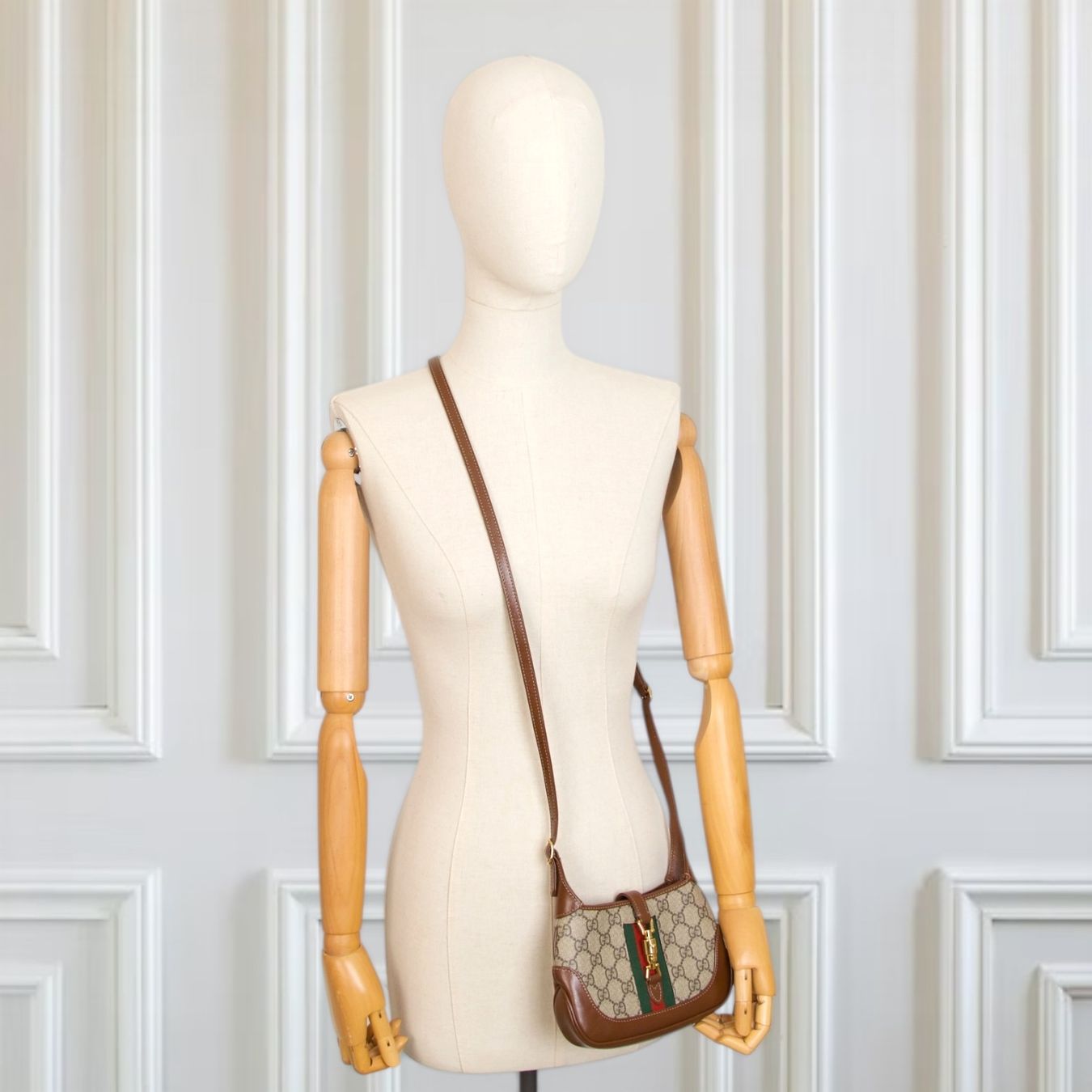 Gucci Borse da donna: Gucci Mini Jackie GG supreme – Usato da Binningen venduto da Designerlabels 1