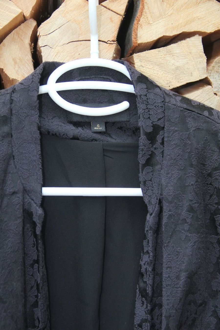 Giacche: Blazer, schwarz mit Muster, Gr. S – Usato da Suhr venduto da andreas_2008 1