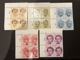 CH  1972 Viererblock Serie FDC  Luxus  (4449)
