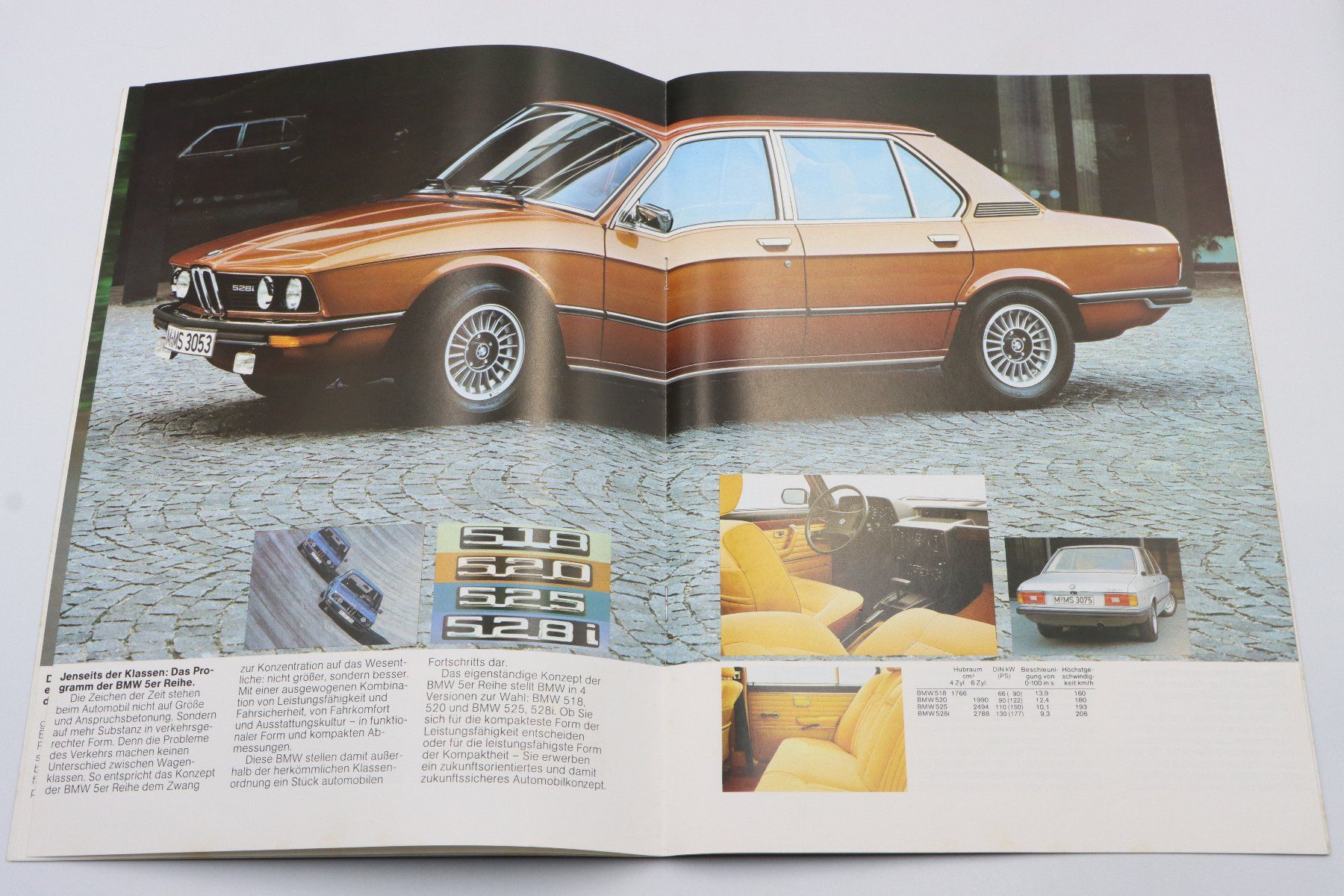 BMW Documents: BMW Modellprogramm 1978 Prospekt – D'occasion à Bühl b.Aarberg par Collectorpassions 5
