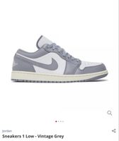 Air Jordan 1 Low "Vintage Grey" – Gr. 41 – NEU & OVP