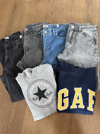 Kleiderpaket Gr. 170 (Jack&Jones, GAP, Converse)