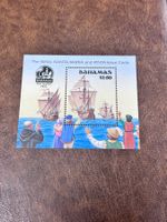 Bahamas Briefmarke, ungebraucht - Nina, Pinta, Santa Mari...
