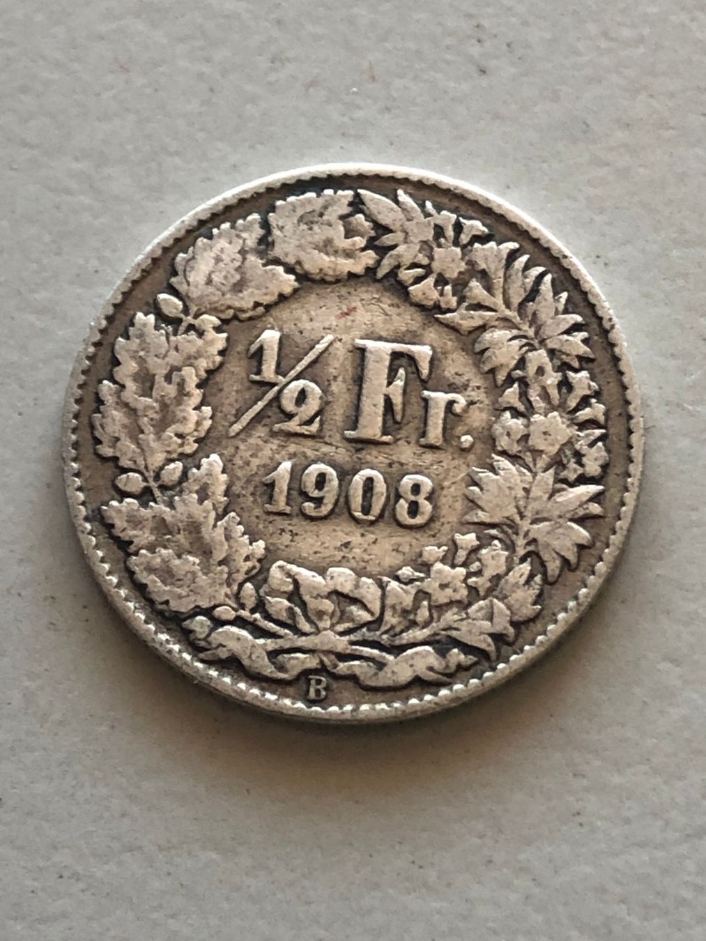 Tutti le monete: 50 Rp. 1908 – Usato da Schötz venduto da Odpa