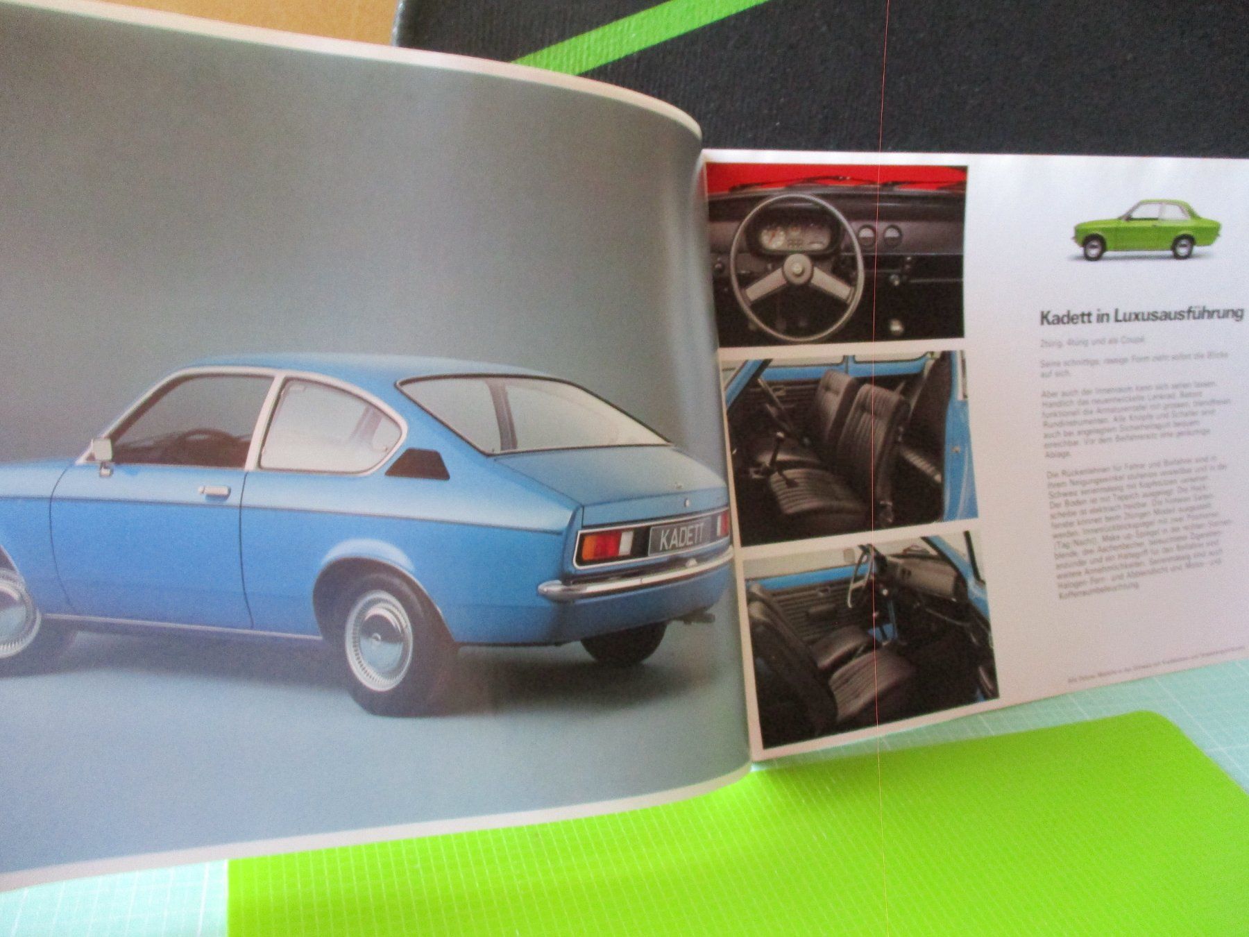Opel Documenti: Opel  Kadett Prospekt 1973 – Usato da Ottikon Gossau ZH venduto da hokuspokus 2