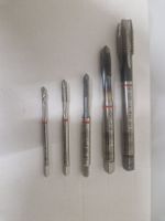 5x Maschinengewindebohrer HSSE-PM M3 / M4 / M5 / M8 / M12 – 