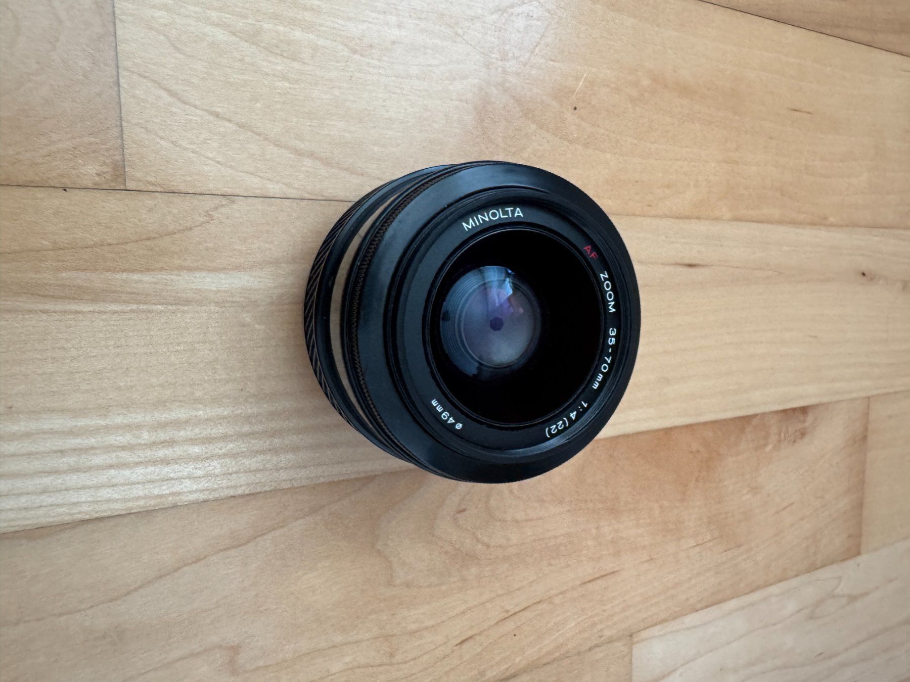Minolta Objectifs: MINOLTA 35-70mm 1:4 (22) – D'occasion à Möhlin par tiio 1