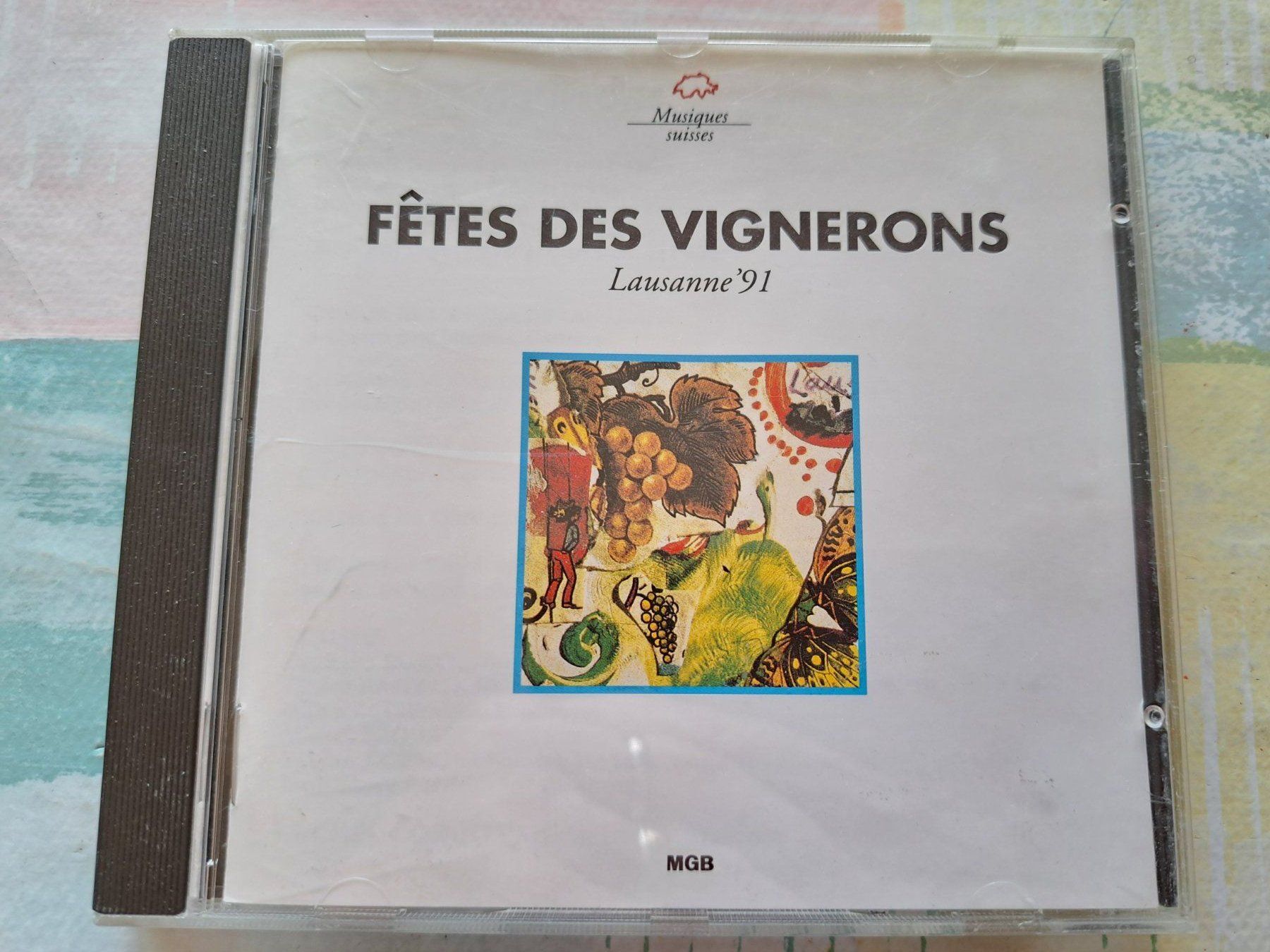 CD: Cd Fêtes de Vignerons Lausanne 91 – Usato da Pully venduto da bro_n52j
