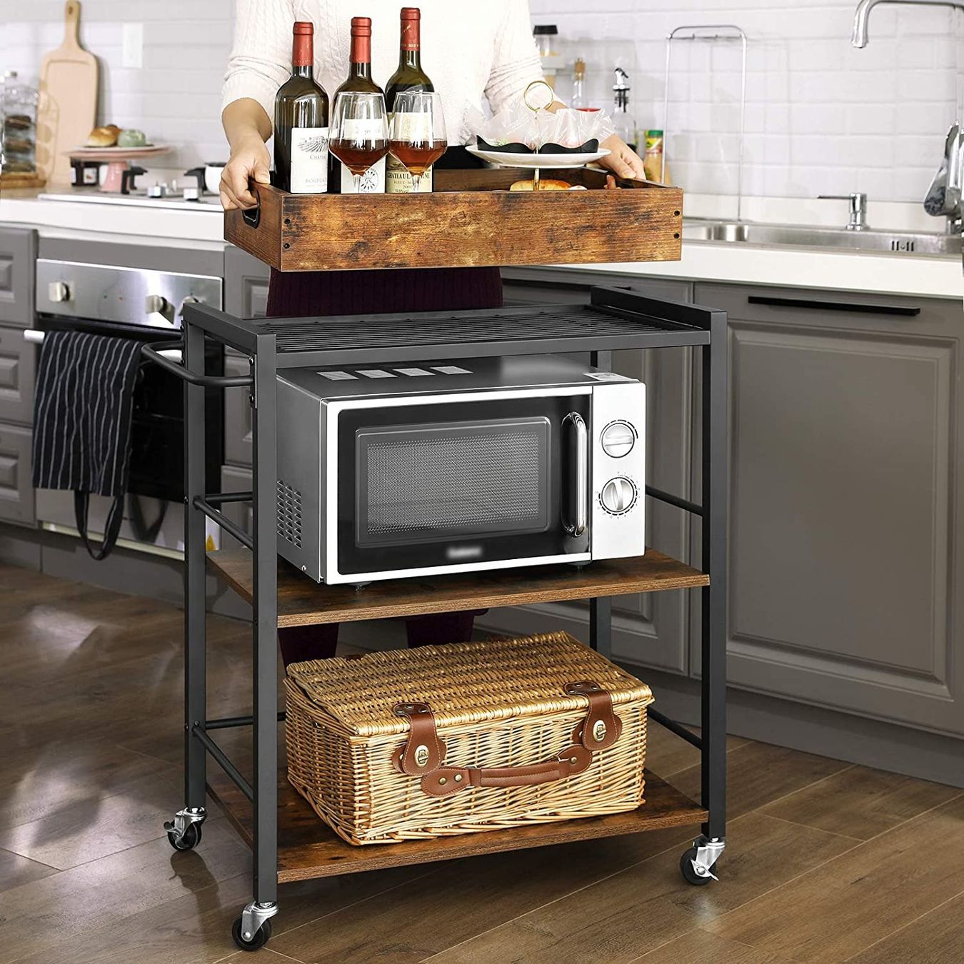 Cucine complete: Industrie Design Küchenwagen‪ – Nuovo e nell'imballaggio originale da Lopagno venduto da CLep 5
