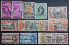 Nigeria British Kolonie ex. Kat. 61-84 */gest. 1938/56
