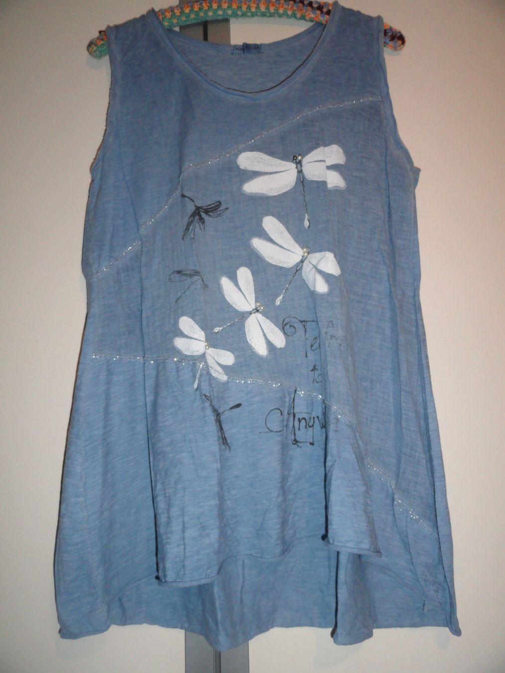 T-Shirts: LEINEN - BAUMWOLL SHIRT GR. L *** – Gebraucht aus Uetendorf von bibibop