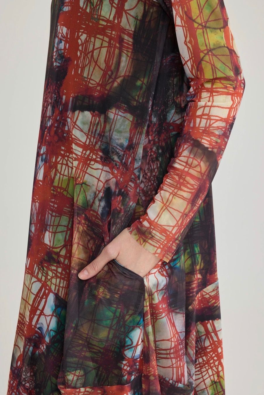 Luukaa Kleider: Robe imprimée LUUKAA multicolore,  Taille 2, AW2026 – Neu und originalverpackt aus Morges von sandy069 9