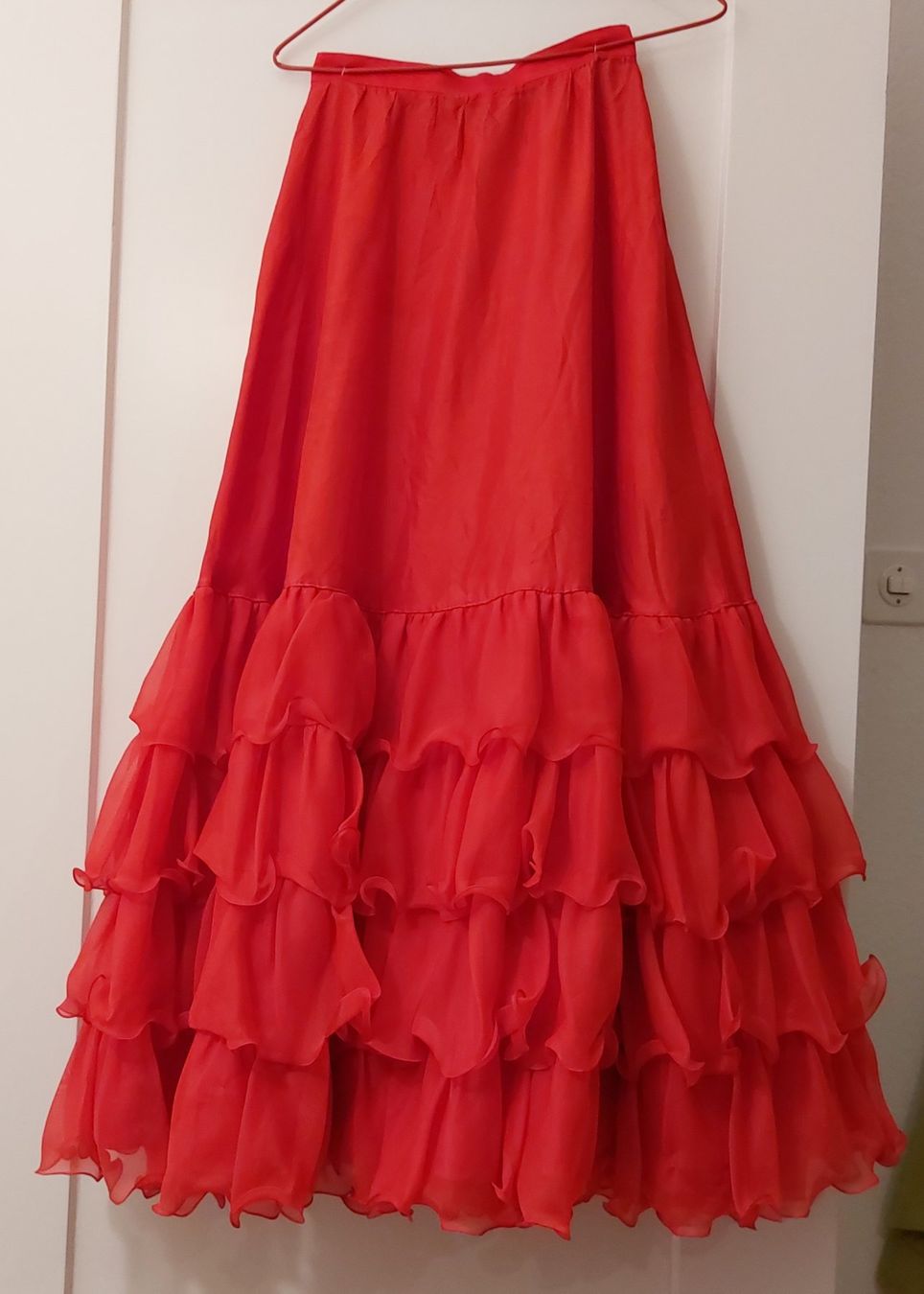 Röcke: Abendkleid Ballrock Rot Carmen Style – Neu (gemäss Beschreibung) aus Basel von kon_wz8r